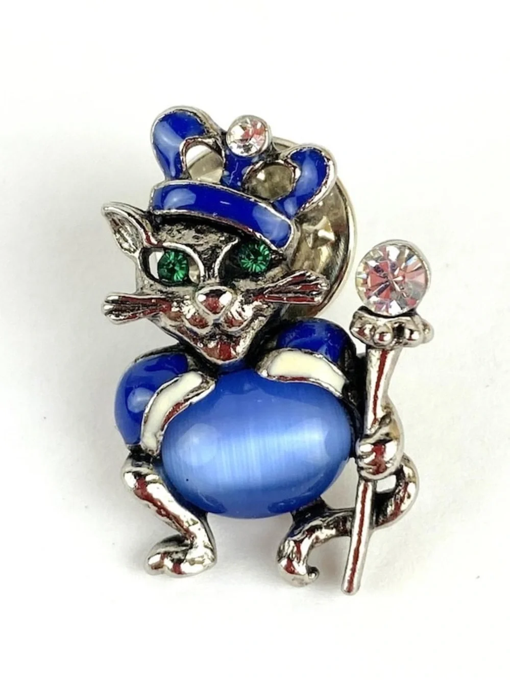 Thoughtful‎ Little Angels King Cat Brooch/Pin on Sentiment Card NWT